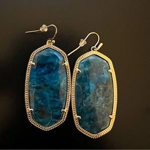 Kendra Scott Danielle Earrings- Dark Teal